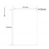 101mm x 149mm, Plain White