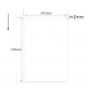 101mm x 149mm, Plain White